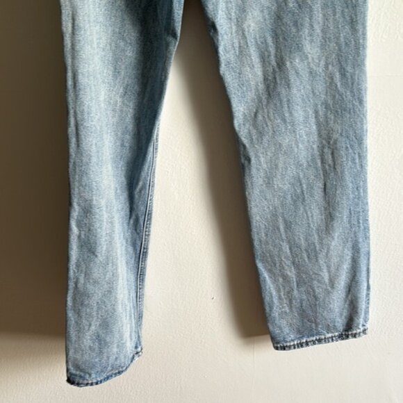 Aritzia Denim Forum The Joni High Rise Loose Straight Leg Distressed Jean - Picture 6 of 11